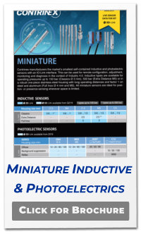 Click for Brochure Miniature Inductive & Photoelectrics