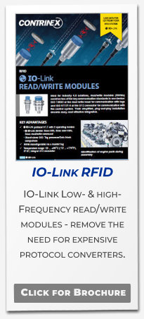 IO-Link RFID  IO-Link Low- & high-Frequency read/write modules - remove the need for expensive protocol converters. Click for Brochure