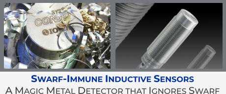 Swarf-Immune Inductive Sensors  A Magic Metal Detector that Ignores Swarf