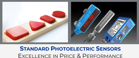 Standard Photoelectric Sensors Excellence in Price & Performance