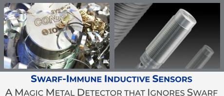 Swarf-Immune Inductive Sensors  A Magic Metal Detector that Ignores Swarf