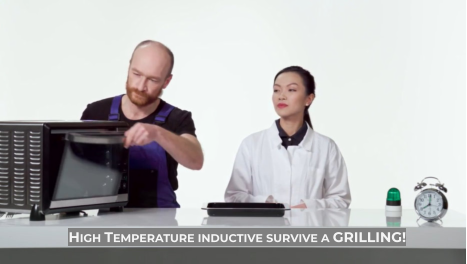 High Temperature inductive survive a GRILLING!