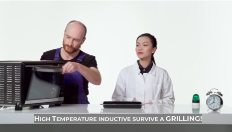 High Temperature inductive survive a GRILLING!