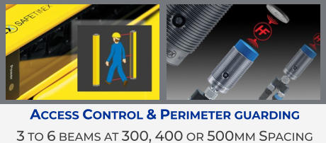 Access Control & Perimeter guarding 3 to 6 beams at 300, 400 or 500mm Spacing