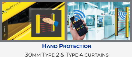 Hand Protection 30mm Type 2 & Type 4 curtains